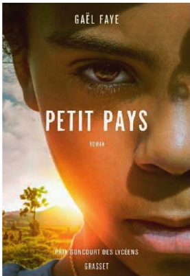 Couverture du livre Petit Pays de Gaël Faye, reproduisant l'affiche du film.